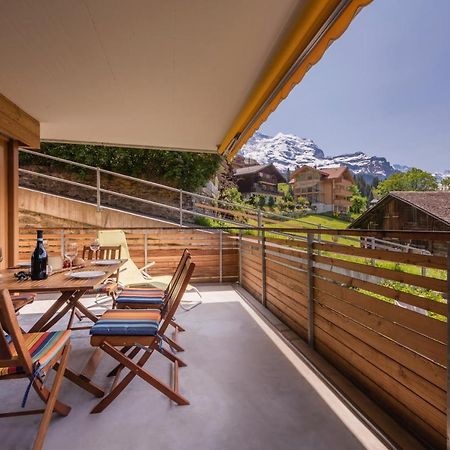 Chalet Am Acher 3 Apartment Wengen Bagian luar foto